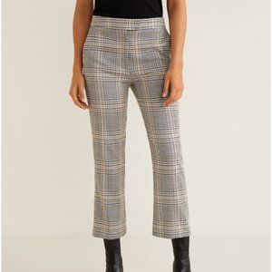 Plaid Trousers - Mango